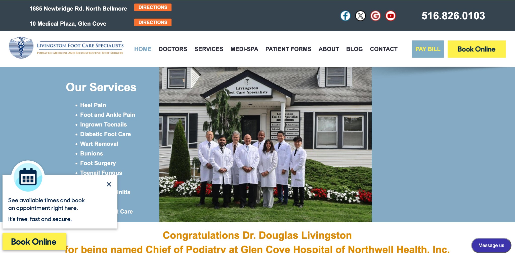 7. Livingston Foot Care Specialists